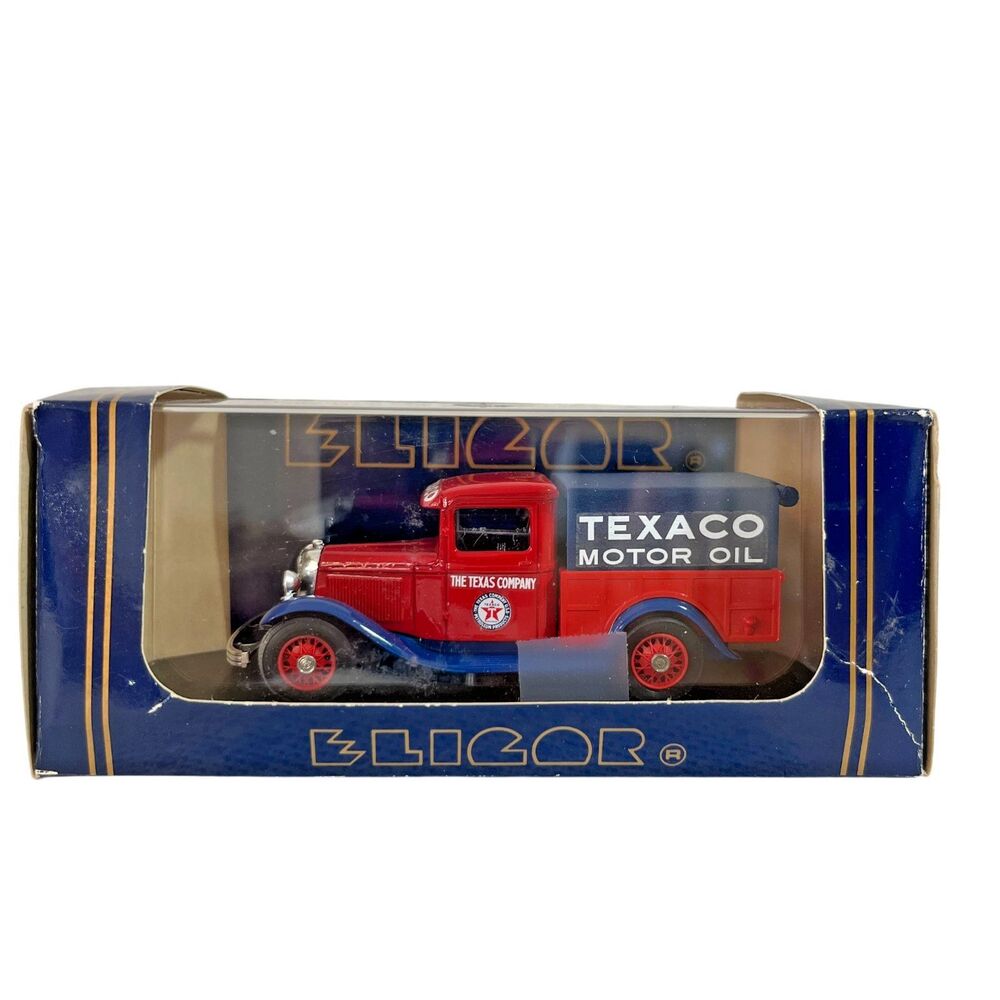 Vintage Eligor (France) Diecast 1:43 1934 Ford V8 Pickup Texaco NIB - Picture 1 of 11
